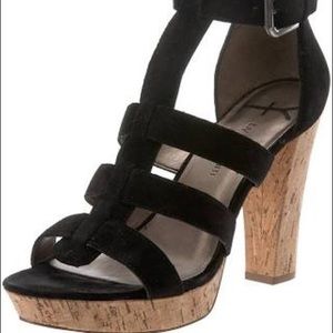 Heidi Klum strappy heels